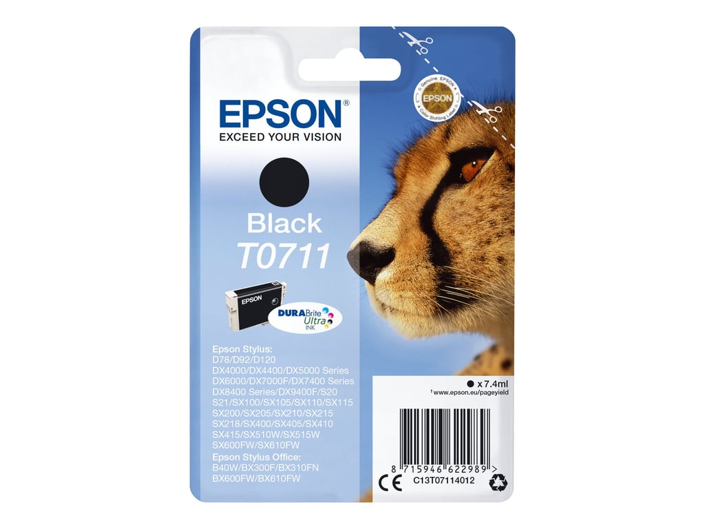 EPSON Cartouche dencre T0711 Guépard C13T07114012 - vue 3