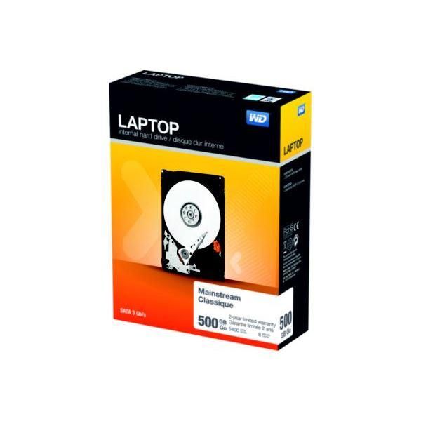 Western Digital Laptop Everyday disque dur 500 Go 5400 tr/min 8 Mo 2.5  Série ATA II - Neuf