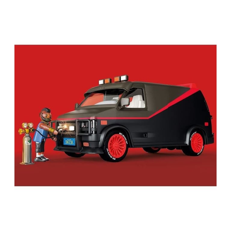 Playmobil 70750 Le Fourgon de 'Agence Tous Risques A Team Les légendaires Personnages Hannibal B.A. Face et Murdock Movie Cars Véhicule Iconique PlaymoPourLesGrands Dès - vue 4