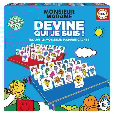 Jeu de société Devine qui je suis Monsieur Madame - Amusement garanti