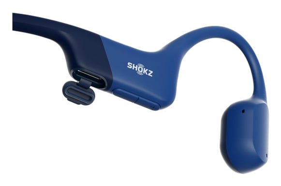 SHOKZ OpenRun Auricolare senza fili Minerva Sport Bluetooth Blu