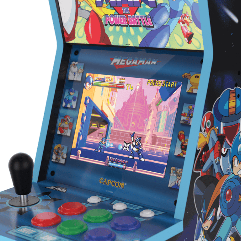 Console Rétrogaming JUST FOR GAMES Evercade Alpha Mega Man Bartop Arcade - vue 3
