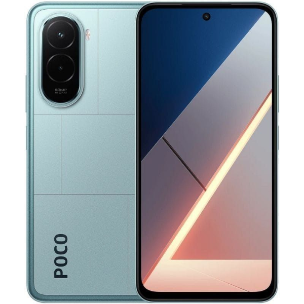 POCO M7 (4G) 128 Go, Bleu - Neuf