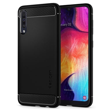 Spigen Rugged Armor funda para teléfono móvil Negro