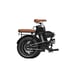 VéLo Électrique X10 | Moteur 350W | Batterie 36V 13Ah | Pneus 16 Pouces | Vitesse Max 25 km/h | Autonomie 50 km | Noir