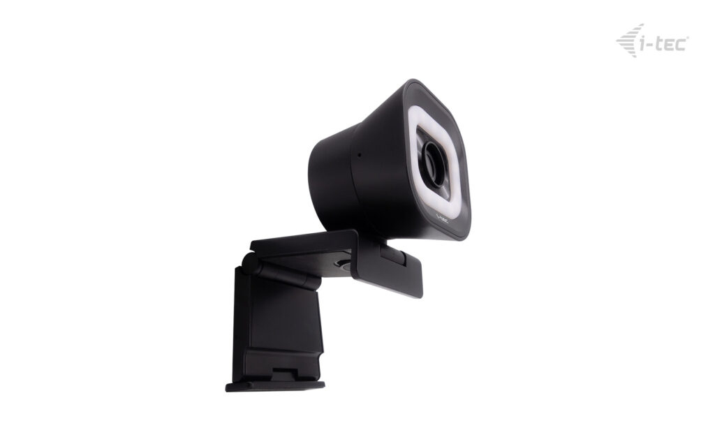 Webcam i-tec SOLOMON 700 STREAM – 4K UHD, Anneau LED, Autofocus - vue 4