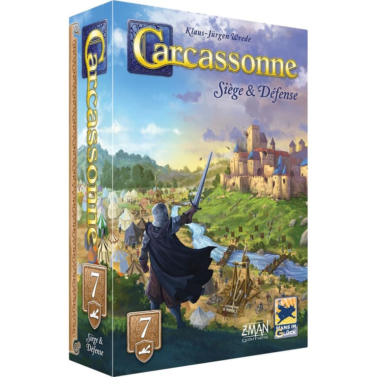 Jeu de stratégie Asmodee Carcassonne : Siège et Défense 2025 - vue 7
