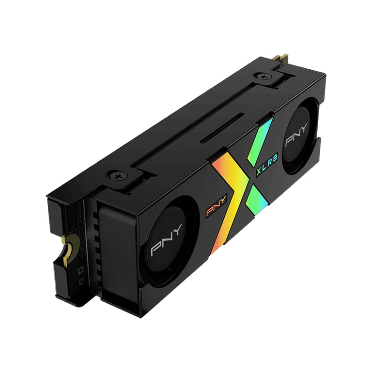 PNY CS3150 XLR8 Gaming EPIC X RGB Disque dur SSD Interne .2 NVMe RGB Heatsink M280CS3150XHS 1TB RB Neuf - vue 3
