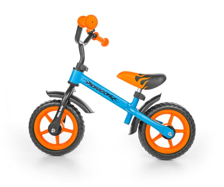 Milly Mally Dragon Bicicleta urbana Acero Negro, Azul, Naranja