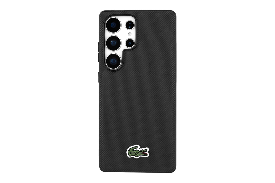 Samsung Coque Magnétique pour Galaxy S25 Ultra Piqué Lacoste Fixation Sûre et Élégante - vue 2