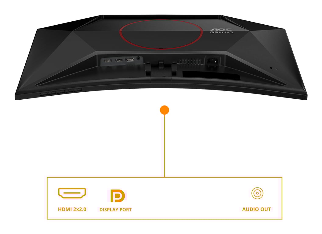 Ecran Pc Gamer 27'' 69 Cm C27g42e Aoc - vue 3