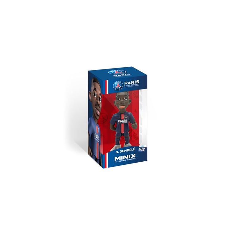 Figurine Minix Football Stars 182 PSG Dembélé 10 Neuf