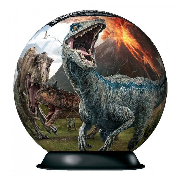 Puzzle 3D Rond Jurassic World de 72 Pièces - Facile à Assembler - Neuf