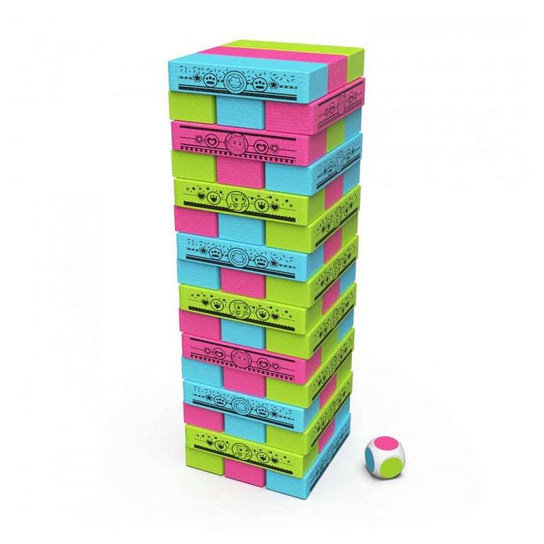 Jeu de Tour Jenga Gabby et la Maison Magique - Équilibre et Amusement - Neuf