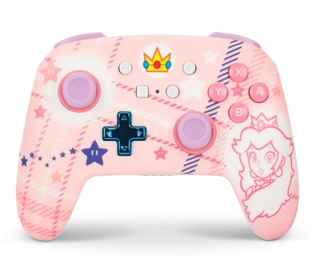 PowerA NSGP0255-01 accessoire de jeux vidéo Rose Bluetooth Manette de jeu Nintendo Switch, Nintendo Switch Lite, Nintendo Switch OLED