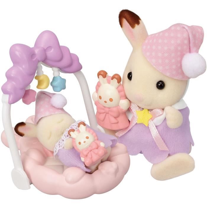 Le coucher des soeurs Lapin Chocolat - 5806 - Neuf