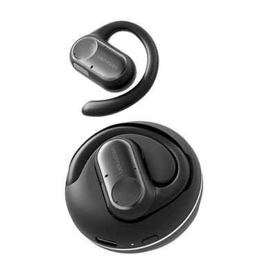 Auriculares Deportivos Bluetooth Vention Open Ear OpenBeat O11 NBPB0 con estuche de carga- Negros