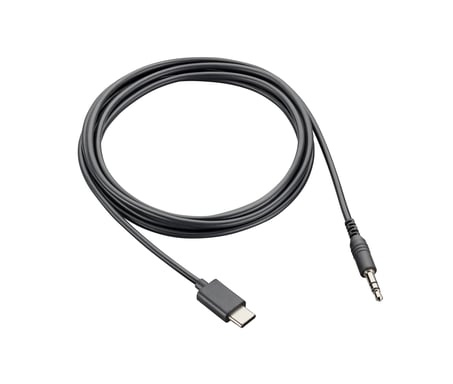 HP Poly Cable adaptador de audio Poly Voyager Surround 80/85 UC 3,5 mm