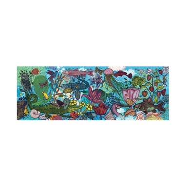 Puzzle Panorámico Tierra y Mar - 1000 Piezas by Djeco