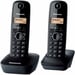 Panasonic KX-TG1612 Telefono DECT con ID chiamante nero