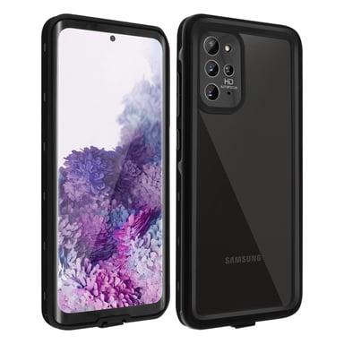 Coque Samsung Galaxy S20 Plus Bi-matière Waterproof 2m Film Écran Redpepper Noir