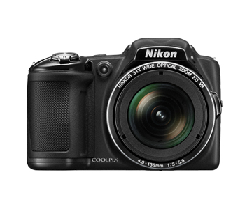 Nikon COOLPIX L830 1/2.3'' Cámara puente 16 MP CMOS 4608 x 3456 Pixeles Negro