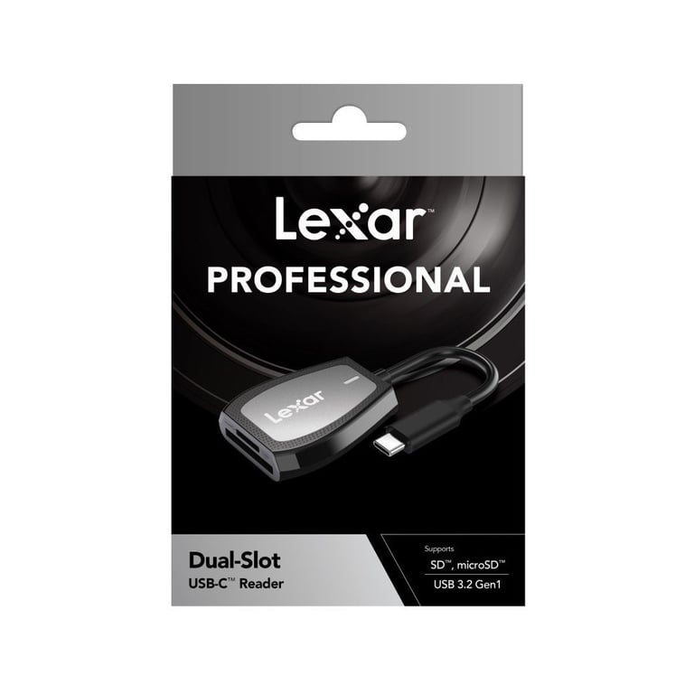 LECTEUR DE CARTE TYPE C SLOT SD ET MSD LEXAR