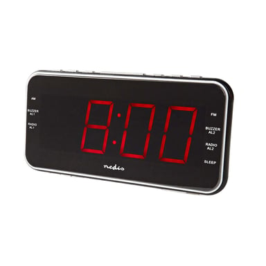 Radio sveglia Digitale LED AM / FM con Porta USB-A Proiezione dell'Ora