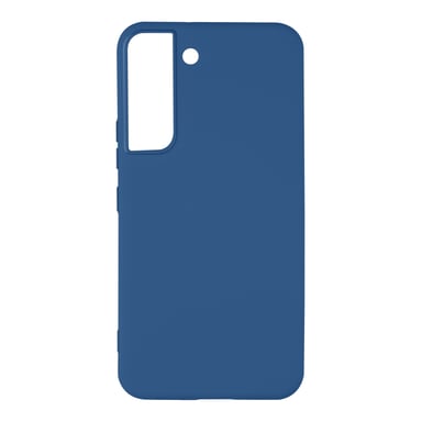 Funda para Samsung Galaxy S22 Silicona Semi-rígida Acabado Soft-touch Azul