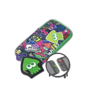 Hori Starter Pack Splatoon 2 Pour Nintendo Switch - Licence Officielle Nintendo