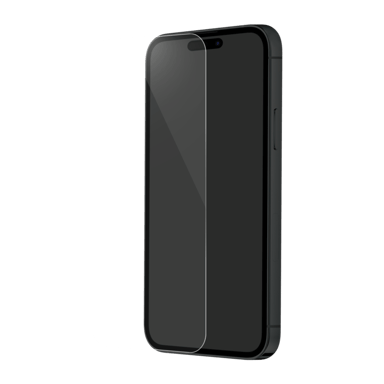 Protecteur d'écran en verre trempé de qualité supérieure pour Apple iPhone 15 Pro Max, transparent