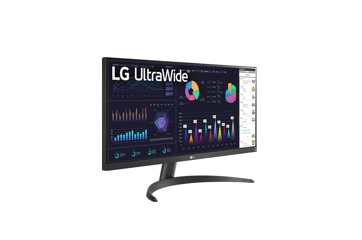 LG 29WQ500 écran plat de PC 73,7 cm (29 ) 2560 x 1080 pixels Full HD LED Noir - Neuf