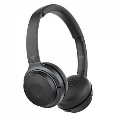 V7 HB600S écouteur/casque Sans fil Arceau Appels/Musique USB Type-C Bluetooth Noir