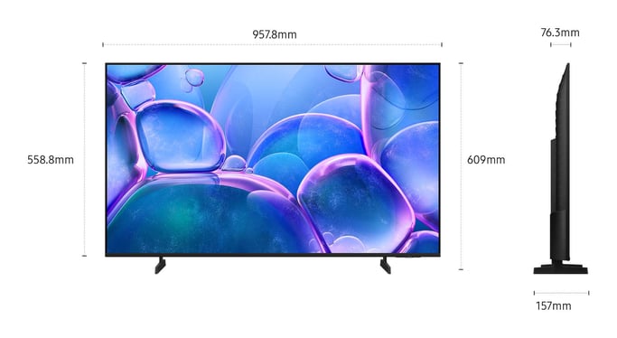 Samsung UE43U7000FU 109,2 cm (43'') 4K Ultra HD Smart TV Wifi Negro