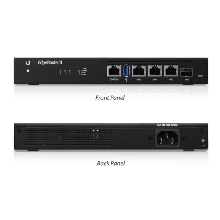 Ubiquiti EdgeRouter ER 4 Routeur 1GbE - vue 3