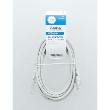 Cable de red CAT-5e, U/UTP, 3,00 m, se vende por unidad