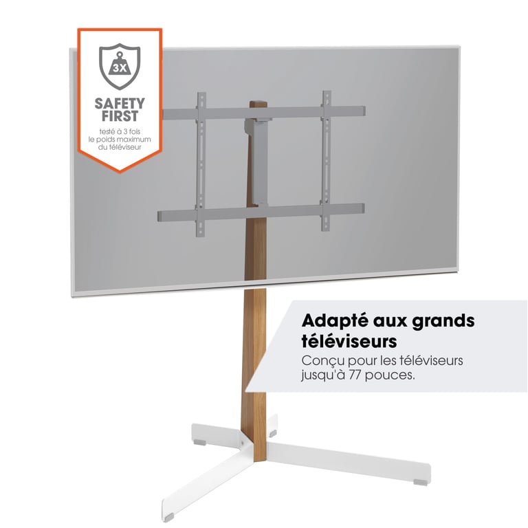 Vogel' TVS 3695 Support Pied TV Bois et - vue 2