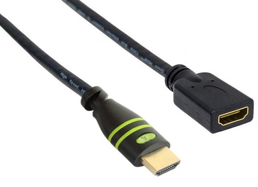Techly ICOC-HDMI-4-EXT075 câble HDMI 7,5 m HDMI Type A (Standard) Noir