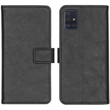 imoshion Étui de télephone portefeuille de luxe pour Samsung Galaxy A51 - Noir
