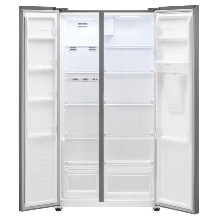 Réfrigérateur américain avec congélateur Classe D Bomann SBS7367 Inox - vue 3