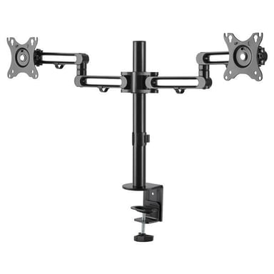StarTech.com Staffa per due monitor con montaggio su scrivania - Articolabile - Alluminio (DESK MOUNT DUAL MONITOR ARM - ERGONOMIC VESA MOUNT STAND) - Neuf