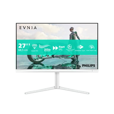 Philips Evnia 27M2N3501PA/00 écran plat de PC 68,6 cm (27'') 2560 x 1440 pixels Quad HD LCD Blanc