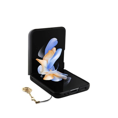 Guess Funda para Samsung Galaxy Z Flip 5 Edition 4G con colgante Marrón