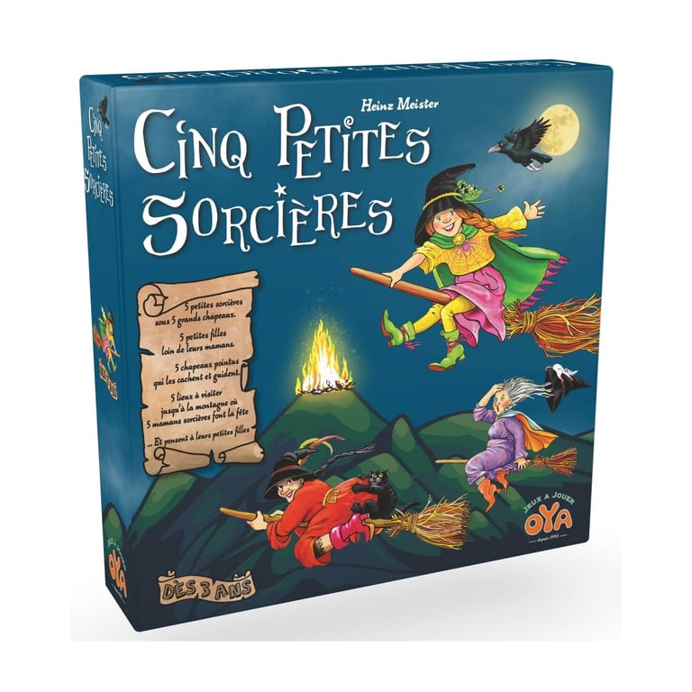 Jeu d'ambiance Oya Cinq Petites Sorcières - vue 2