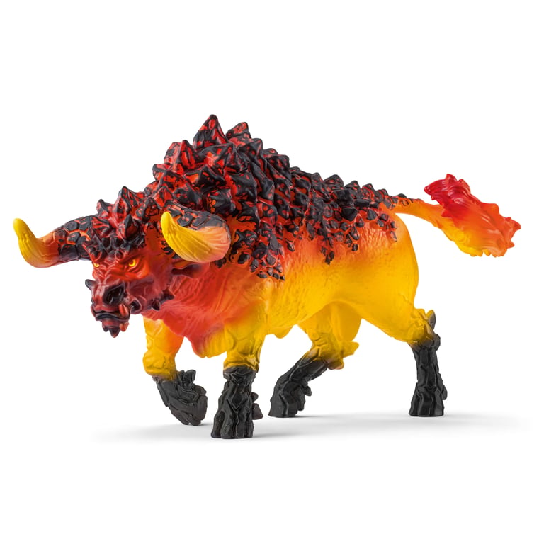 Figurine Taureau de feu Schleich 42493 Eldrador Creatures dès - vue 3