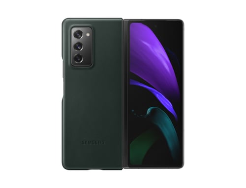 Custodia in pelle per Samsung Galaxy Z Fold 2 compatibile con ricarica wireless