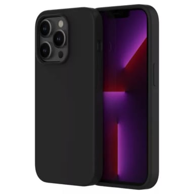 QDOS Funda Touch Pure para iPhone 14 Pro con cierre magnético compatible con MagSafe Negro