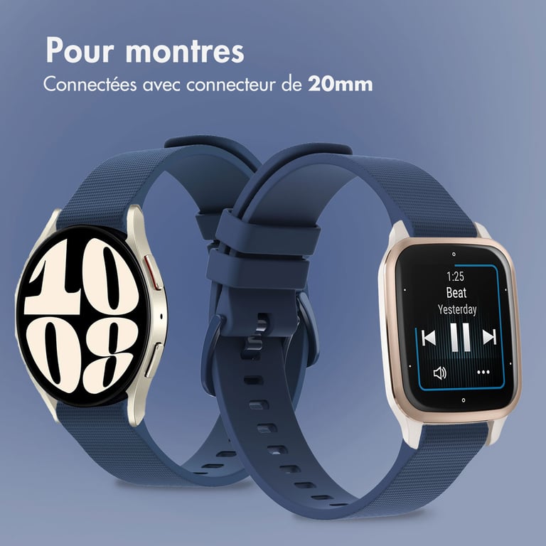 Bracelet 20mm Sport Silicone - vue 9