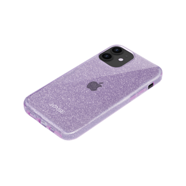 Guscio sottile glitterato per Apple iPhone 12 mini, viola