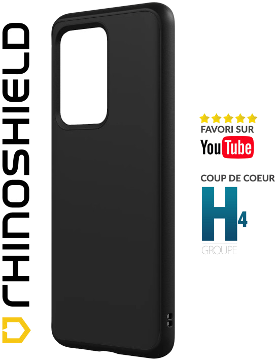 Coque Solidsuit Pour Samsung S20 Ultra - Finition Premium - Noir